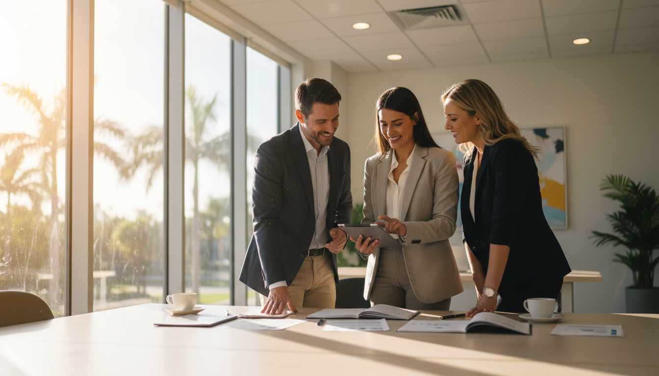 Florida LLC Attorney team meeting
