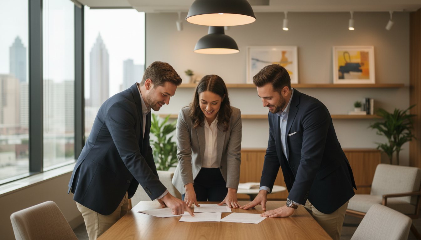Georgia LLC Attorney team meeting